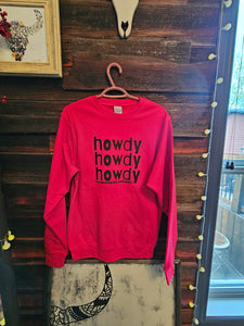 Howdy Trio Crewneck