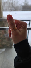 Load image into Gallery viewer, Copper Canyon Stamped Ring