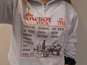 The Cowboy Tour 1/4 Zip