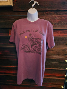 Unbridled Spirit: 'Wild Ain't for Tamin' Graphic Tee