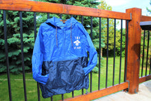 Load image into Gallery viewer, Royal/Navy TBA Pullover Windbreaker