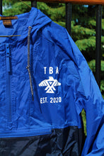 Load image into Gallery viewer, Royal/Navy TBA Pullover Windbreaker