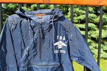 Load image into Gallery viewer, Navy TBA Pullover Windbreaker