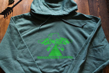 Load image into Gallery viewer, Heather Green Hoodie